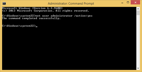 Command Prompt Window